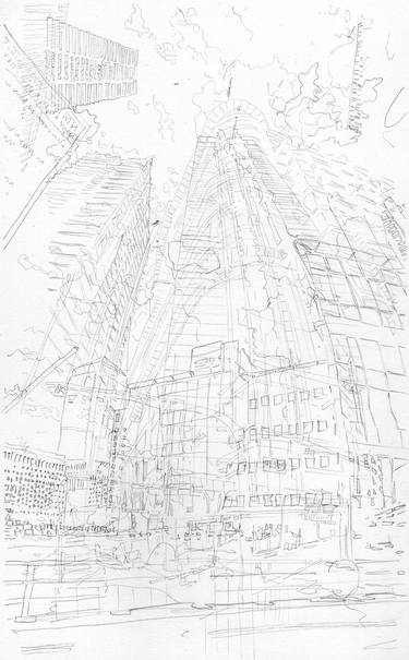 Print of Cities Drawings by Georgina Talfana