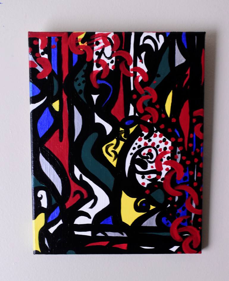 Original Abstract Painting by Patrinia Landrum