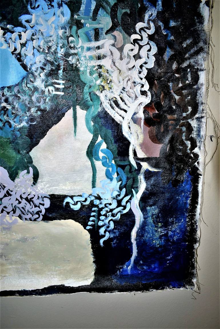 Original Abstract Expressionism Abstract Painting by Patrinia Landrum