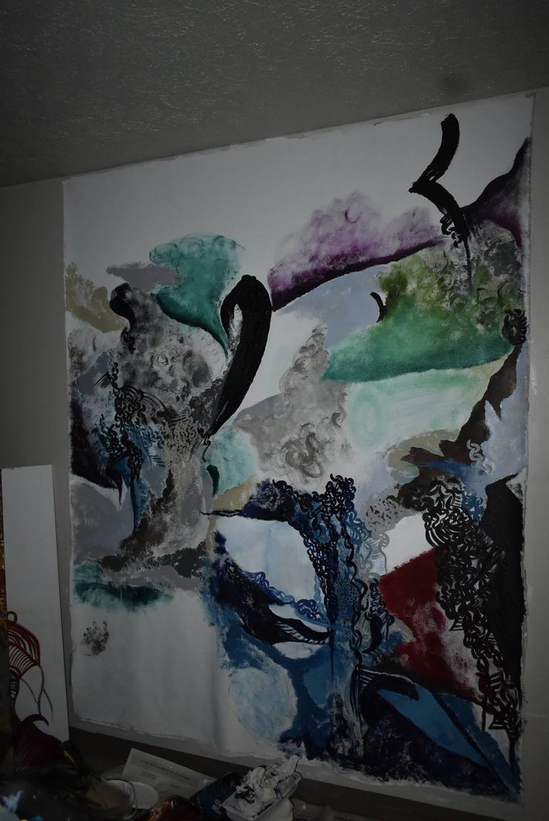 Original Abstract Painting by Patrinia Landrum