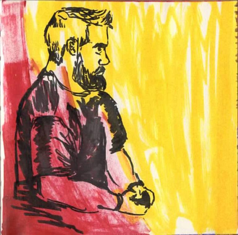 Video Game Glow Drawing by Elena Smyrniotis |