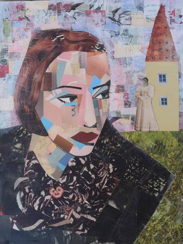 Original Figurative Women Collage by Olan Quattro