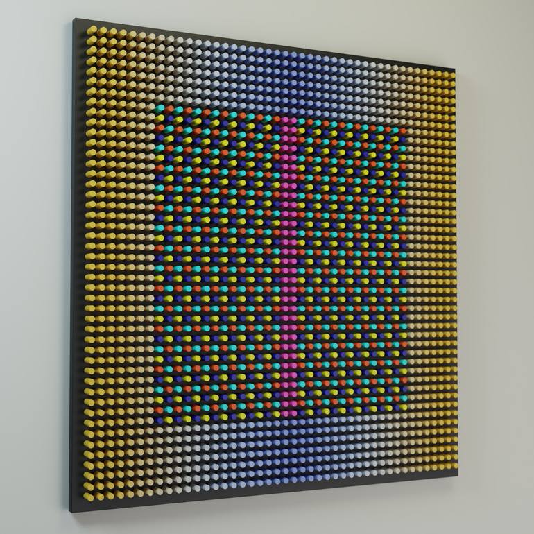 Original Impressionism Abstract Sculpture by Nazar Symotiuk