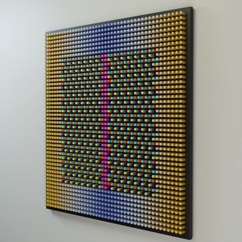 Original Impressionism Abstract Sculpture by Nazar Symotiuk
