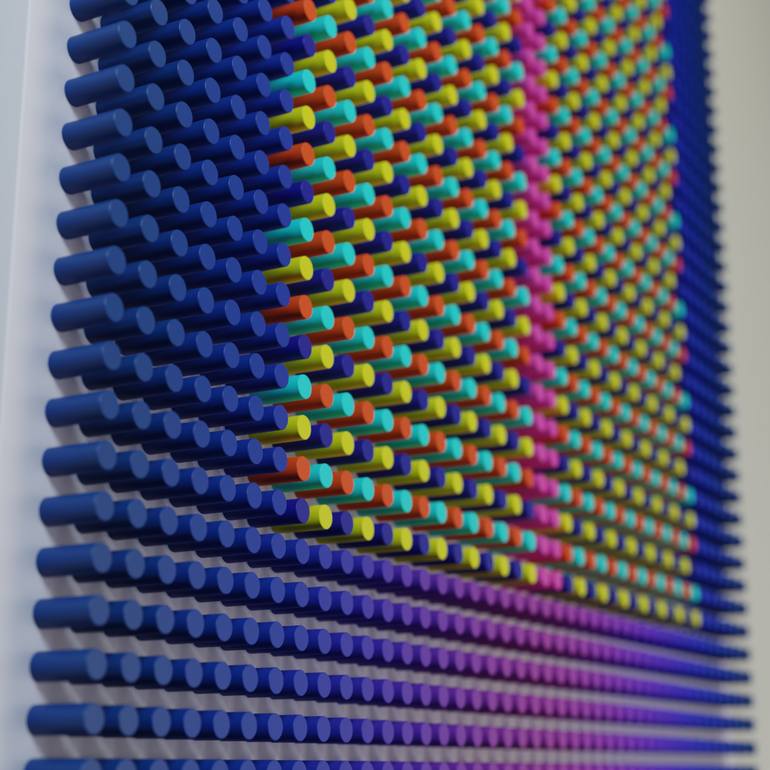 Original Minimalism Abstract Sculpture by Nazar Symotiuk