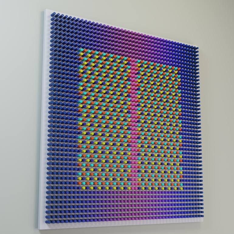 Original Minimalism Abstract Sculpture by Nazar Symotiuk