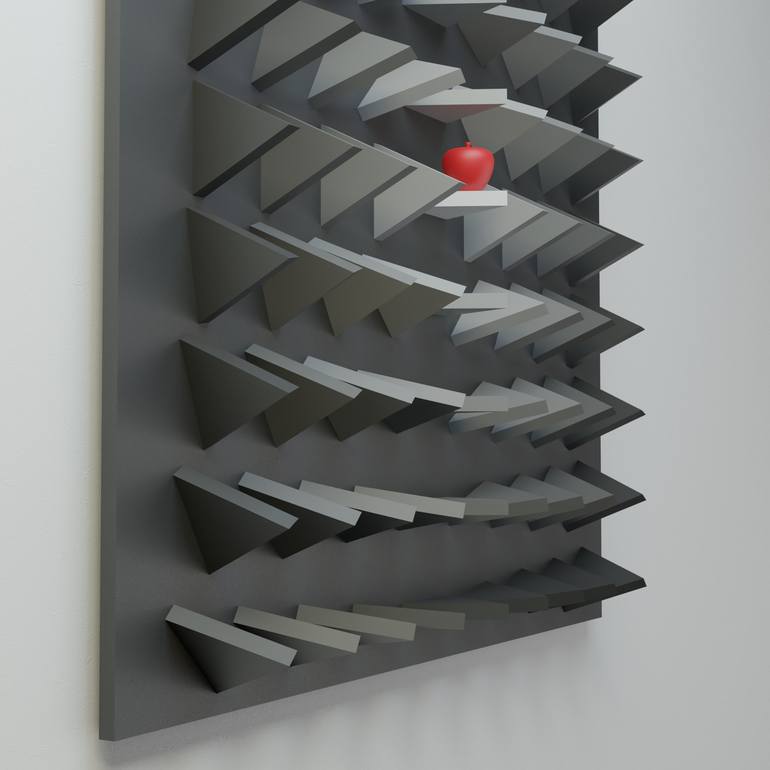 Original Conceptual Abstract Sculpture by Nazar Symotiuk