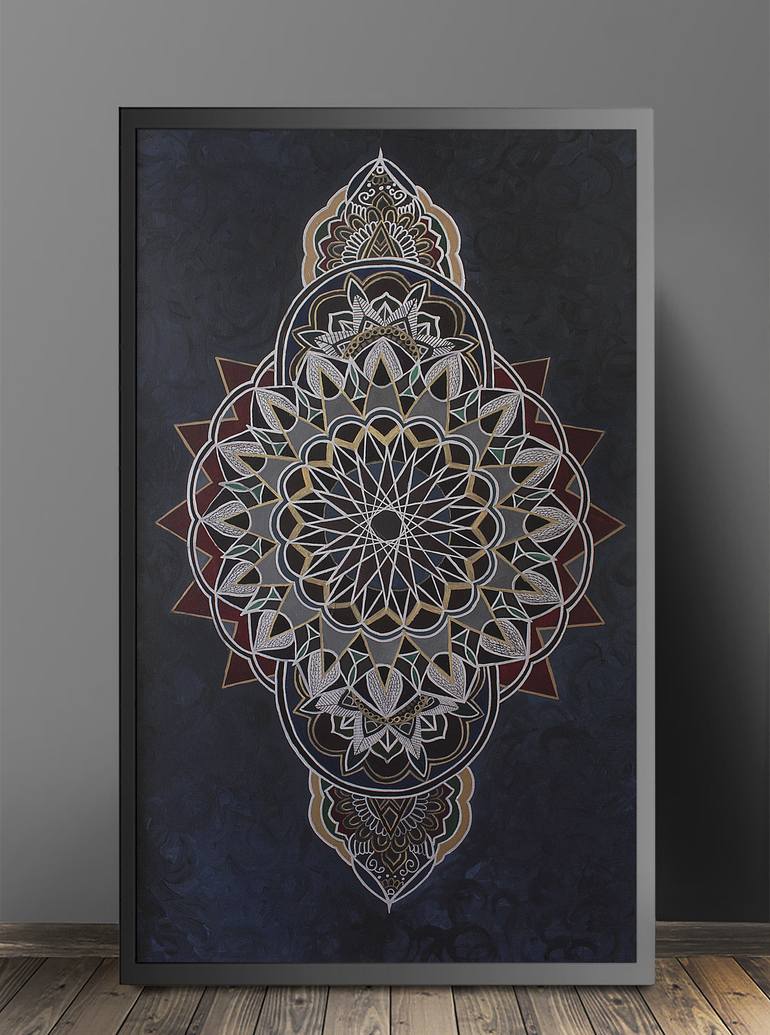 mandala Painting by Artisan A | Saatchi Art