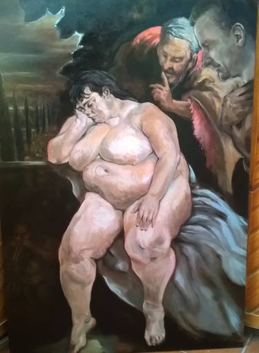 Print of Nude Paintings by Sebastian Beianu