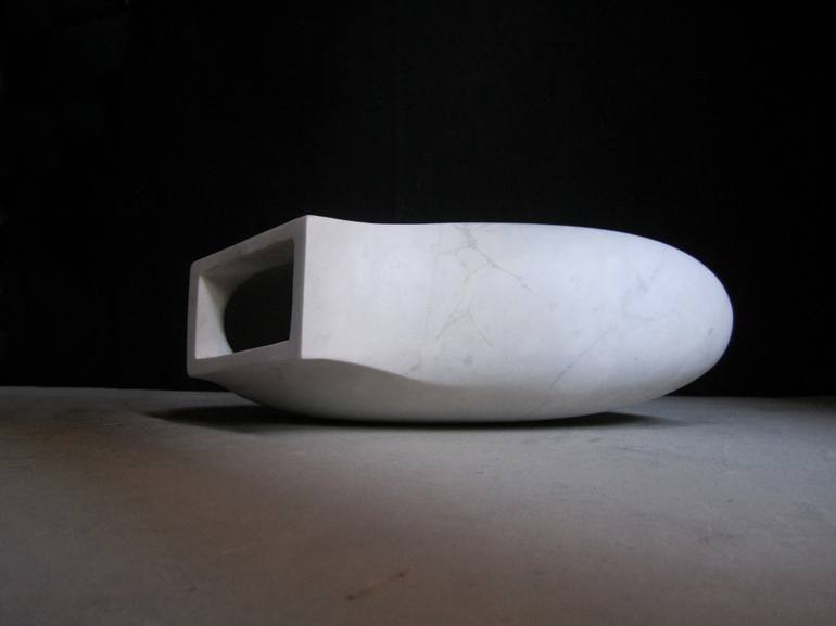 Original Conceptual Abstract Sculpture by Attila Rath Geber