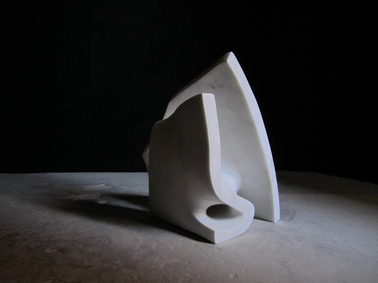 Original Abstract Sculpture by Attila Rath Geber