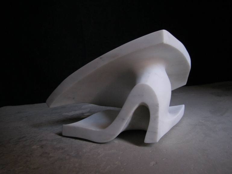 Original Abstract Sculpture by Attila Rath Geber