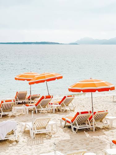 French Riviera Beach, Summer Vibes, Beach Umbrellas, Cote D'Azur thumb