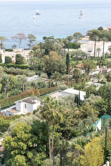 Aerial French Riviera, Cote d'Azur France, Saint Jean Cap Ferrat thumb