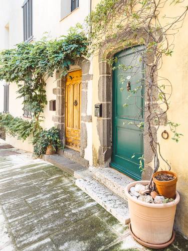 Charming Street in Grimaud, French Riviera Cote d'Azur thumb