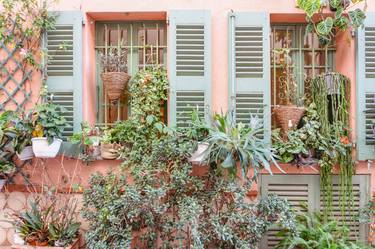 Antibes France House, French Riviera Pastel Boho, Cote D'Azur thumb