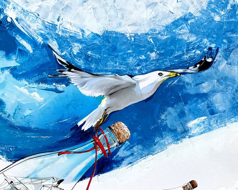Original Conceptual Travel Painting by Viraj Ponkshe
