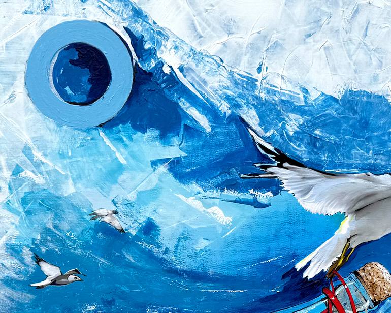 Original Conceptual Travel Painting by Viraj Ponkshe