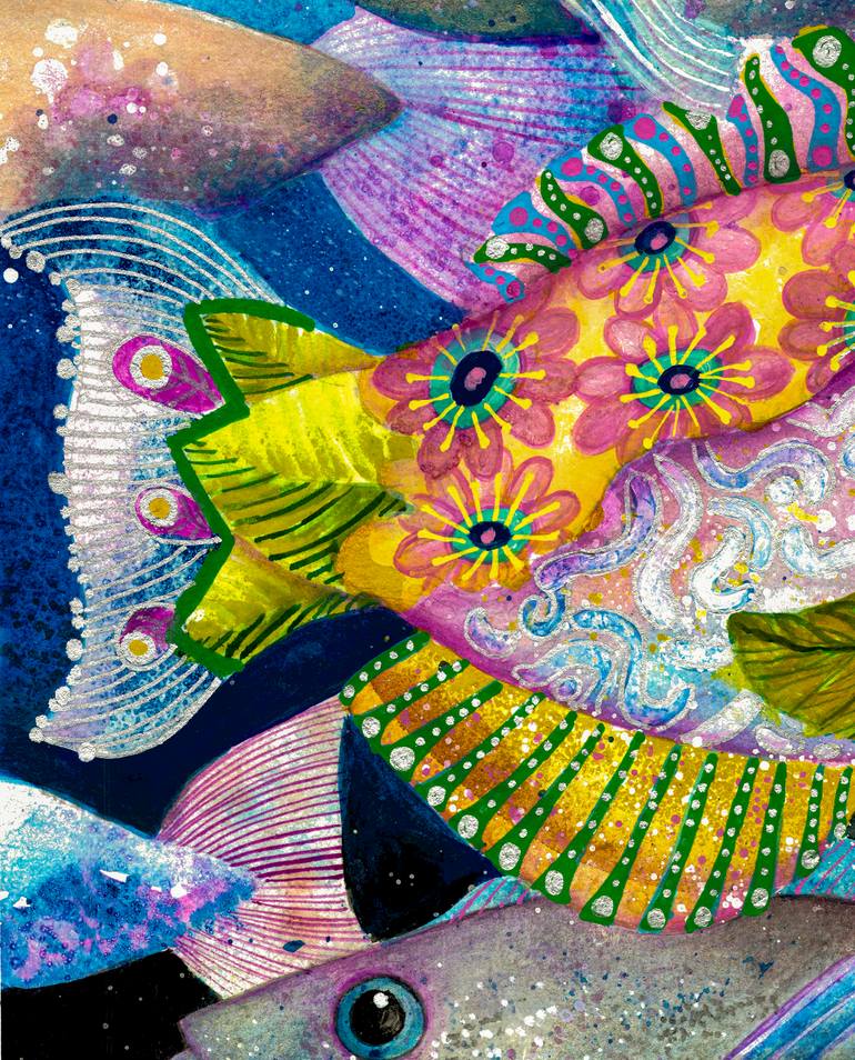 Original Contemporary Nature Painting by Sari Ochoa