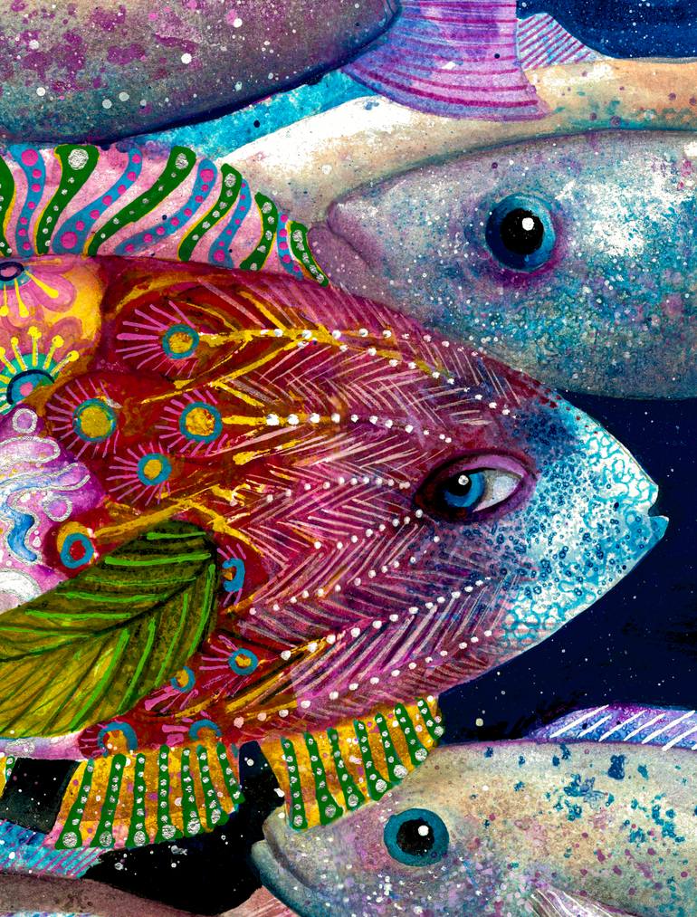 Original Contemporary Nature Painting by Sari Ochoa