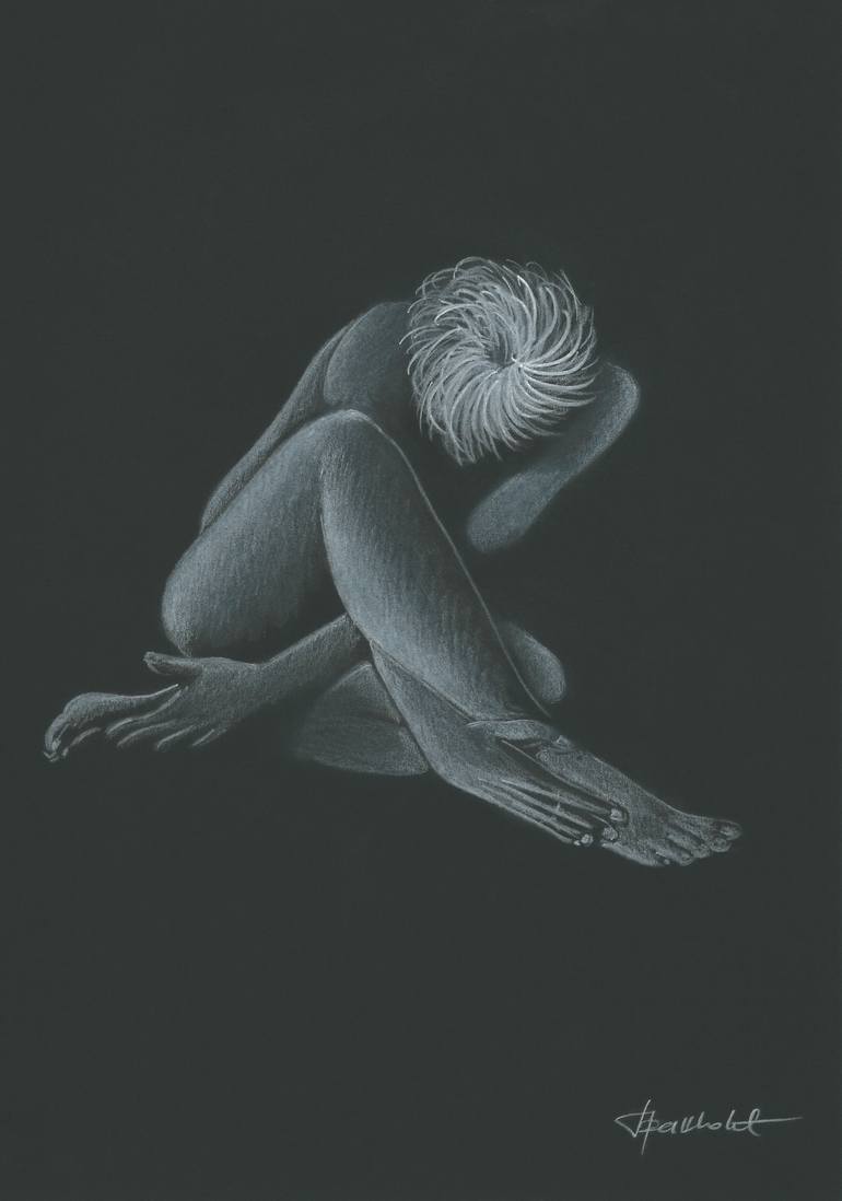 Shyness Drawing by Brankovic Bojan Saatchi Art