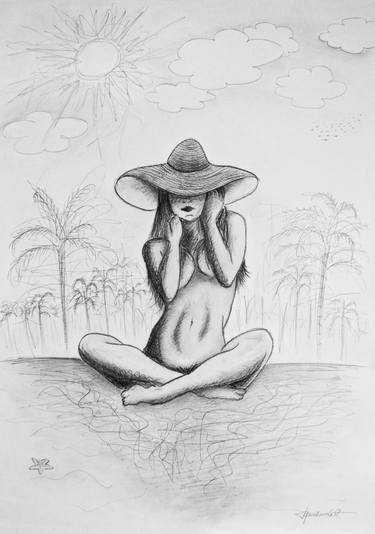 Original Nude Drawings by Brankovic Bojan