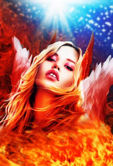 Phoenix girl on fire. thumb