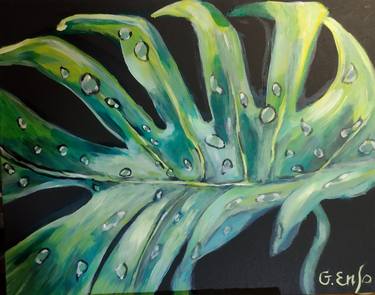 Original Contemporary Botanic Paintings by Gabriela Enso