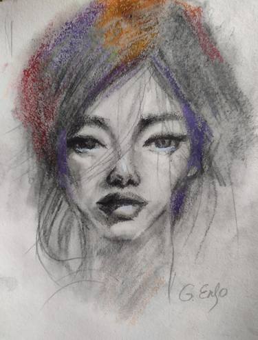 Original Women Drawings by Gabriela Enso