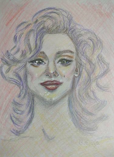 Original Pop Culture/Celebrity Drawing by Gabriela Enso