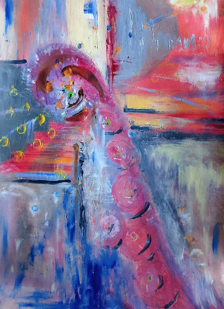 Print of Abstract Expressionism Abstract Paintings by Gabriela Enso