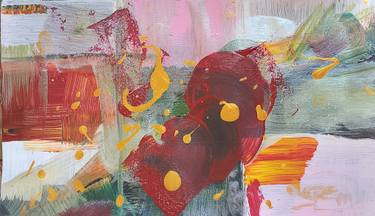 Original Abstract Expressionism Abstract Painting by Gabriela Enso