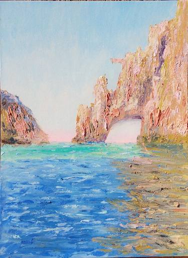 Print of Impressionism Beach Paintings by Gabriela Enso