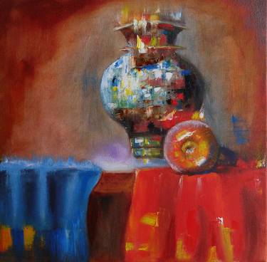 Original Contemporary Still Life Paintings by Gabriela Enso