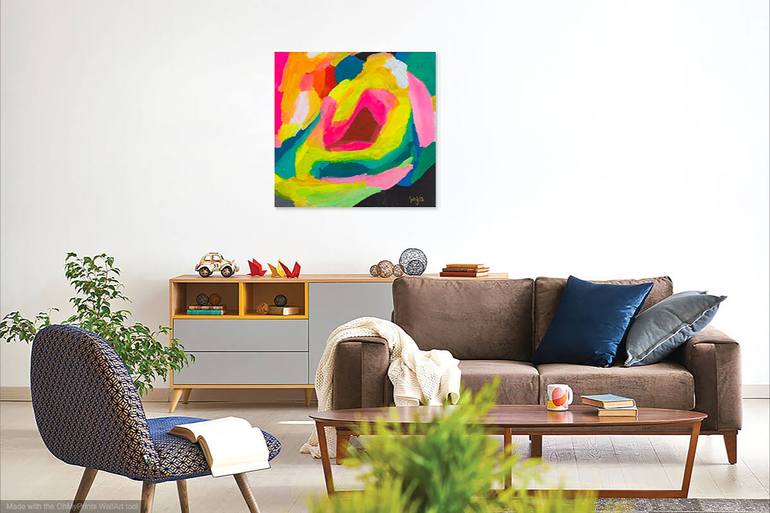 Original Abstract Painting by eleni phyla