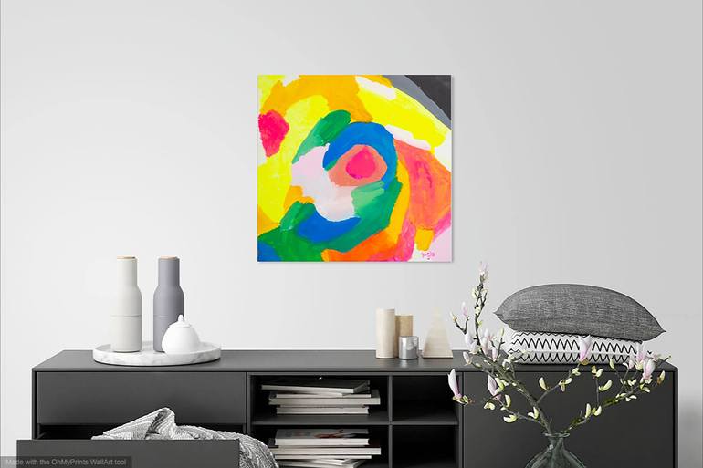 Original Abstract Painting by eleni phyla