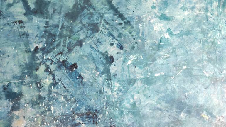 Original Abstract Sport Painting by Carolina Sauca