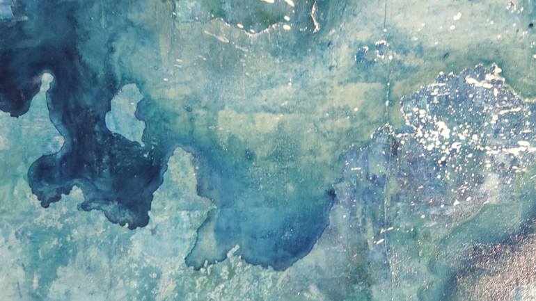 Original Abstract Sport Painting by Carolina Sauca