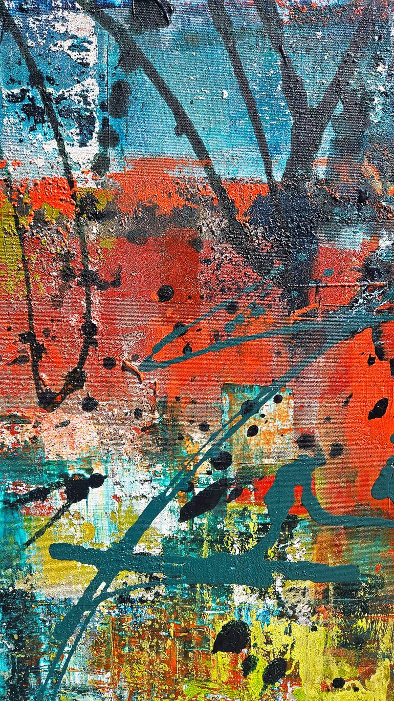 Original Contemporary Abstract Painting by Carolina Sauca