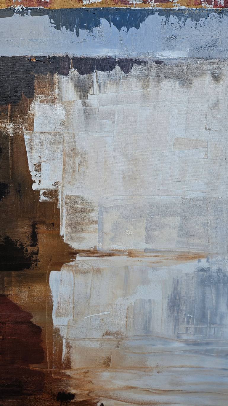 Original Abstract Expressionism Abstract Painting by Carolina Sauca