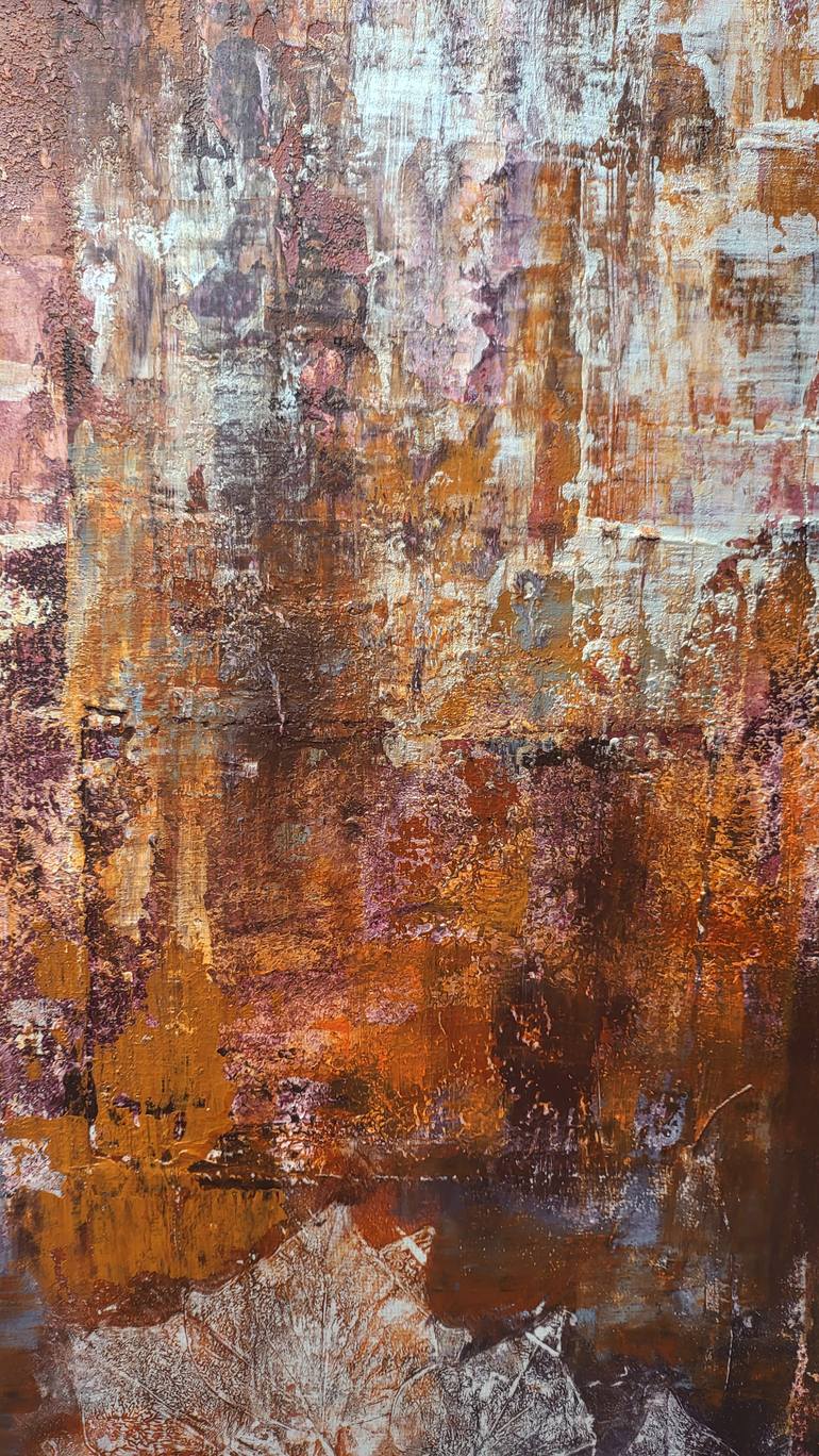 Original Abstract Expressionism Abstract Painting by Carolina Sauca