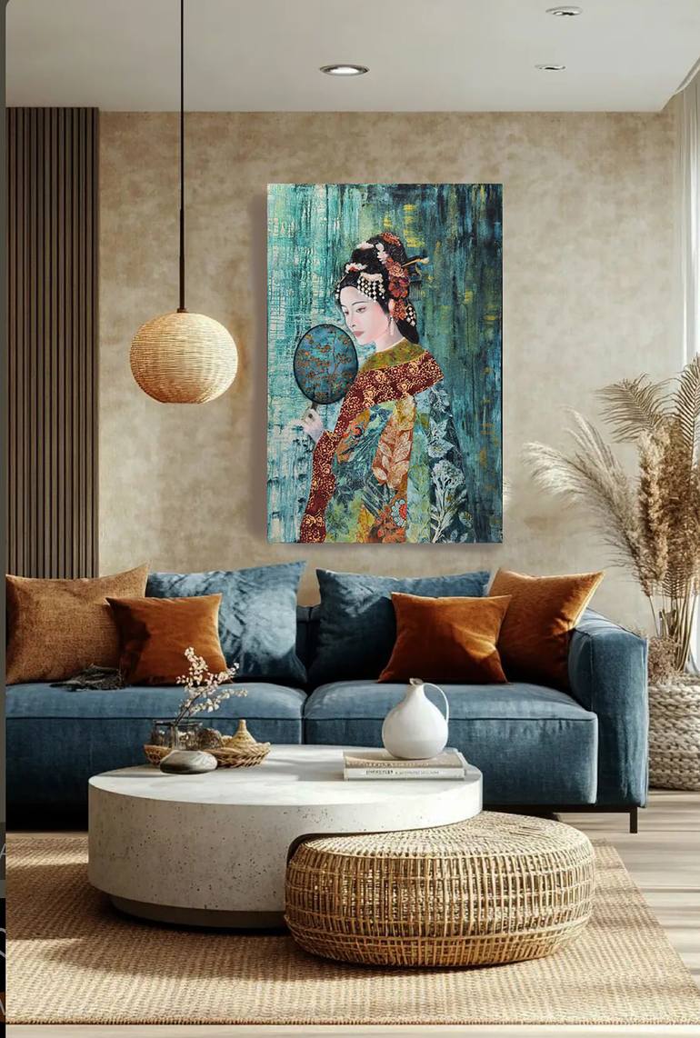 Original Contemporary Women Painting by Carolina Sauca