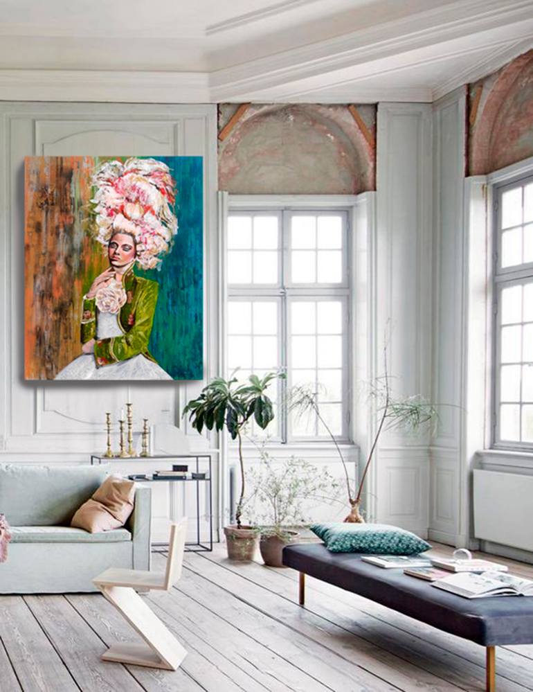 Original Figurative People Painting by Carolina Sauca