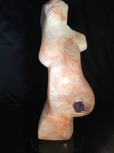 Original Abstract Nude Sculpture by Sharon Gainsburg
