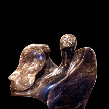 Original Love Sculpture by Sharon Gainsburg