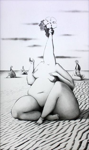 Original Nude Drawings by Agnese Kurzemniece