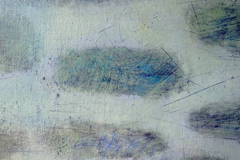 Original Conceptual Seascape Painting by Agnese Kurzemniece