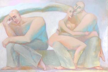 Original Expressionism Body Paintings by Agnese Kurzemniece