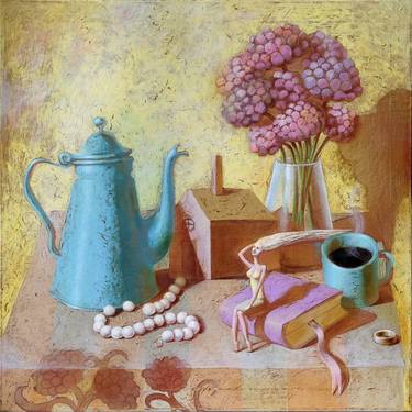 Print of Figurative Still Life Paintings by Agnese Kurzemniece