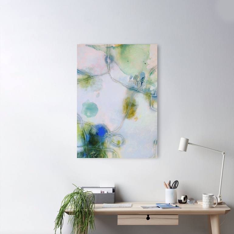Original Abstract Painting by Agnese Kurzemniece